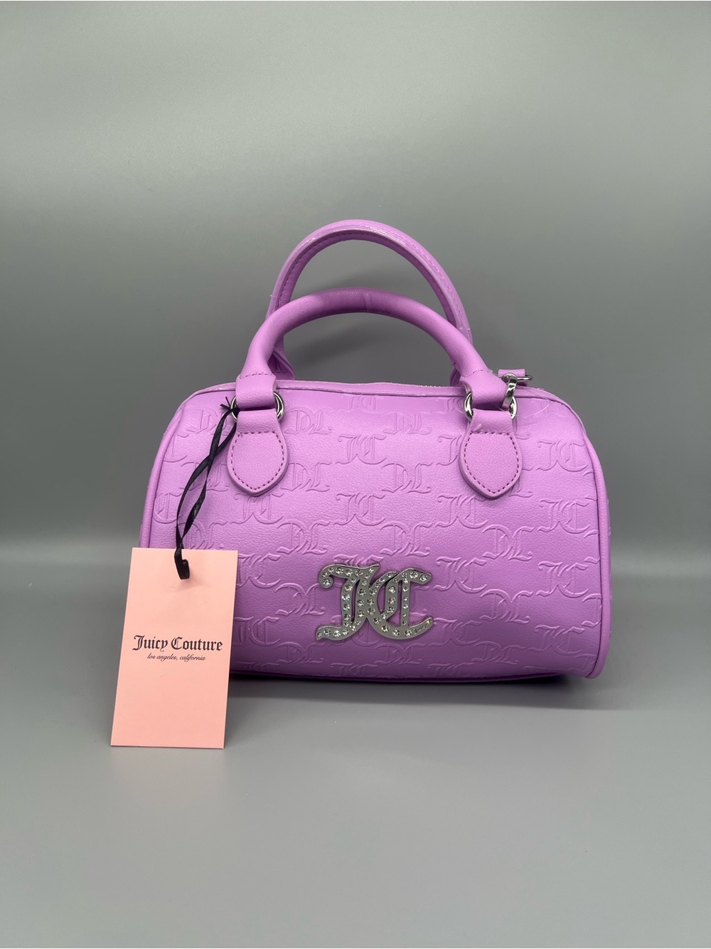 Juicy couture all about that bling satchel purse